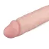 Real Fantasy Glynn - realistický dildo s varlaty - 25 cm - tělová barva