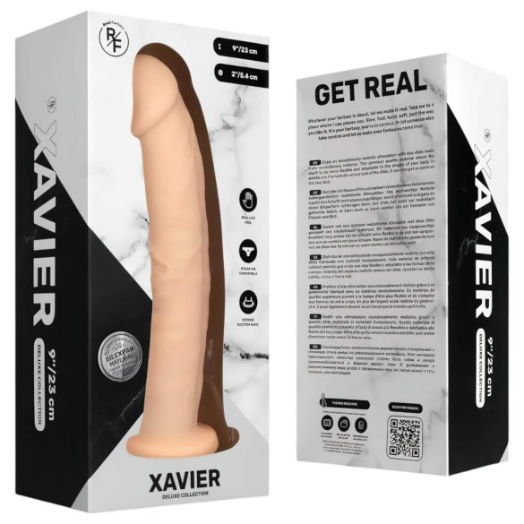 Real Fantasy Xavier - realistický dildo - 23 cm - tělová
