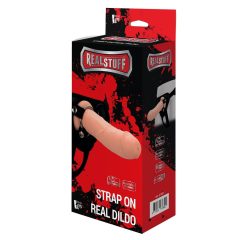   RealStuff Strap-On - realistické připínací dildo (přírodní)