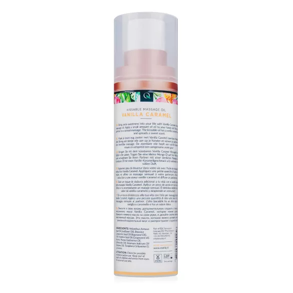 Exotiq - masážní olej s vůní vanilky a karamelu - 100 ml