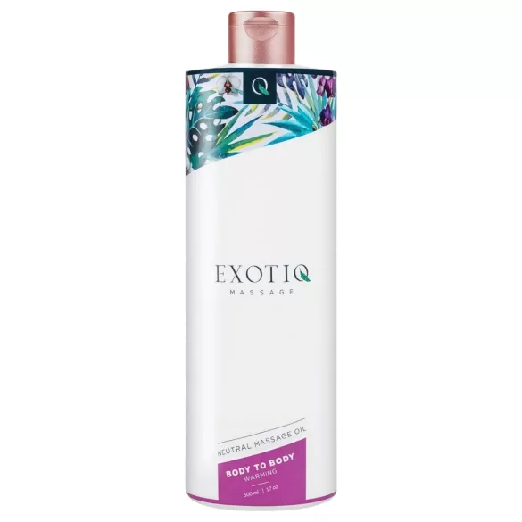 Exotiq - masážní olej s hřejivým efektem - 500 ml