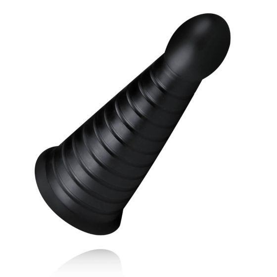 BUTTR Devil Dog - dildo s přísavkou (černé)