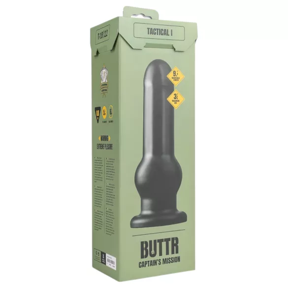 BUTTR - dildo s přísavkou - černé
