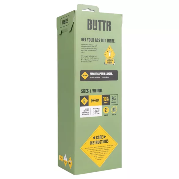 BUTTR - dildo s přísavkou - černé