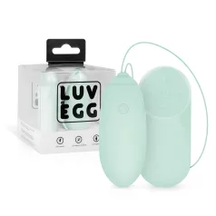   LUV EGG - vibrační vajíčko na dálkové ovládání - nabíjecí - zelené