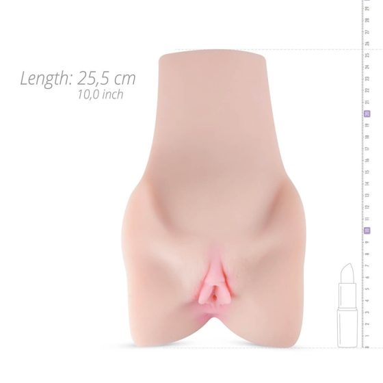 FWB - Nina Fox masturbátor realistická vagína s rozloženými nohama