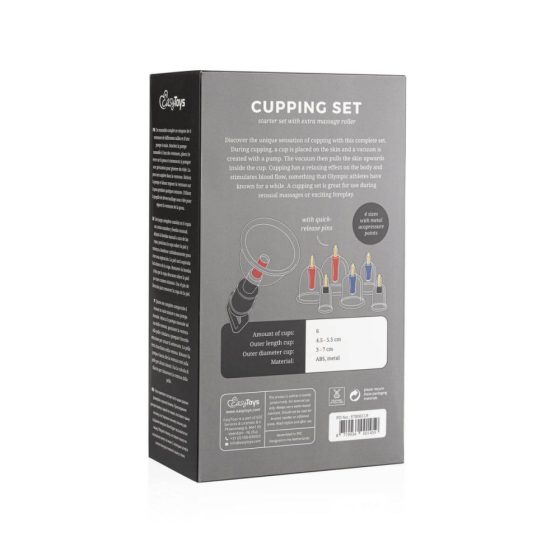 EasyToys Cupping Set - sací souprava (7 dílná)