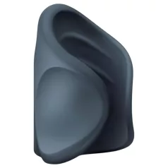   Boners - vibrační otevřený masturbátor - nabíjecí - šedý
