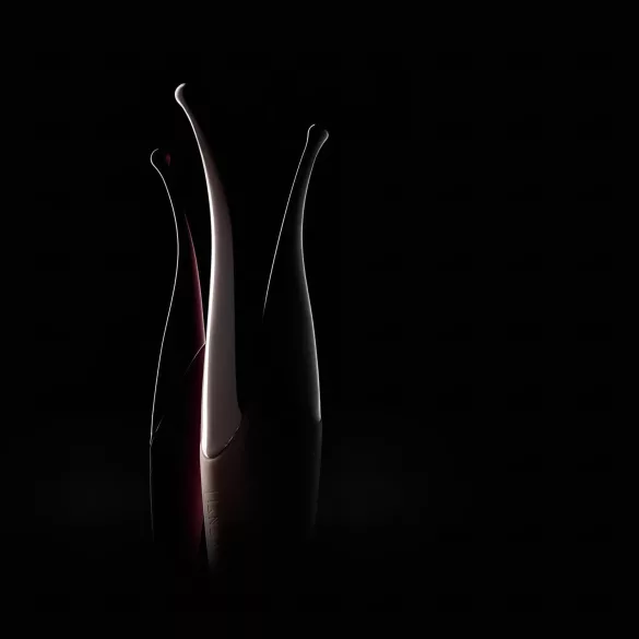 Senzi - vibrační stimulátor klitorisu - akumulátor, vodotěsný - červený