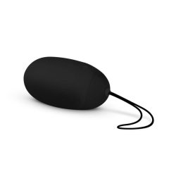   Easytoys - Vodotěsné, rádiem řízené vibrační vajíčko na baterie (černé)