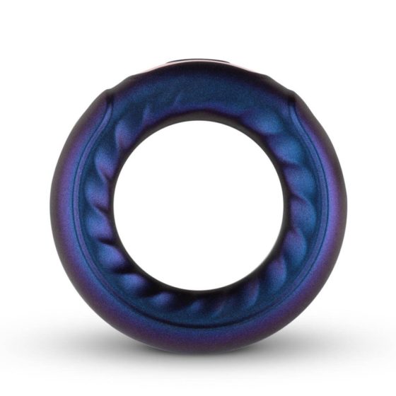 Hueman Saturn - nabíjecí, vodotěsný vibrační kroužek na penis (fialový)