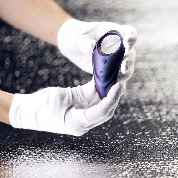 Hueman Neptune - vibrační erekční kroužek - vodotěsný - fialový