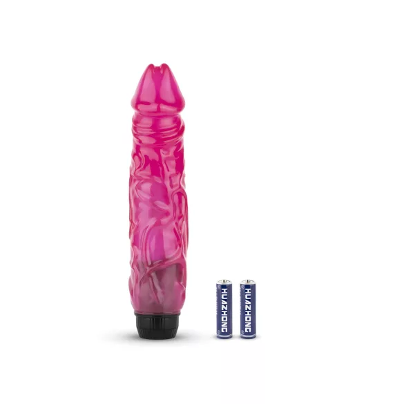 Easytoys Jelly Supreme - realistický vibrátor - růžový