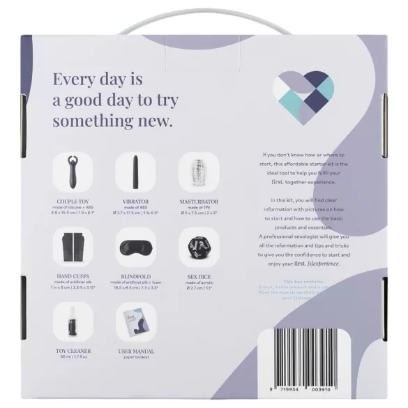 First. Together - startovací sada na sex - 7 dílů