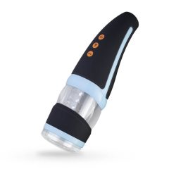   CRUIZR CP02 - dobíjecí rotační vibrační masturbátor (černo-modrý)