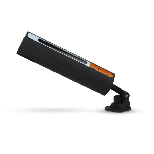 CRUIZR CP03 - vibrační masturbátor s odsáváním - akumulátorový - černý