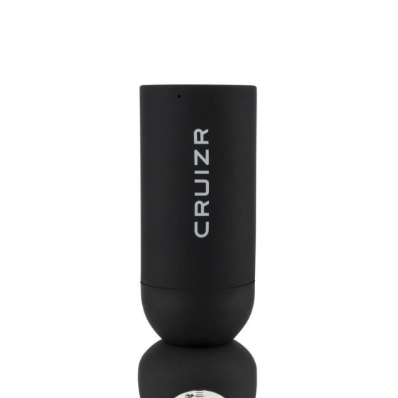CRUIZR CS08 - automatická pumpa na penis na baterie (černá-průhledná)