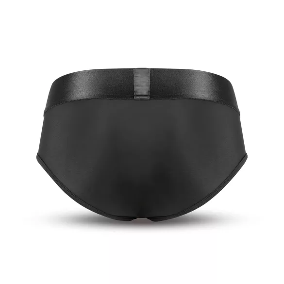 No-Parts Robin - strap-on kalhotky - černé - velikost L