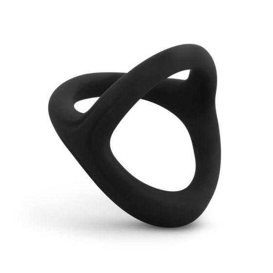 Easytoys Desire Ring - flexibilní kroužek na penis a varlata (černý)