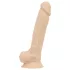 Real Fantasy Ashton - realistický dildo s varlaty - 20,5 cm - tělová barva