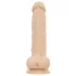 Real Fantasy Ashton - realistický dildo s varlaty - 20,5 cm - tělová barva