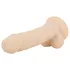 Real Fantasy Ashton - realistický dildo s varlaty - 20,5 cm - tělová barva