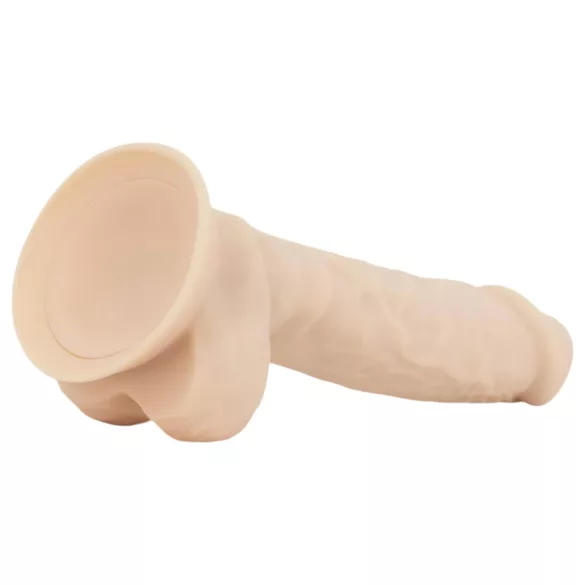 Real Fantasy Ashton - realistický dildo s varlaty - 20,5 cm - tělová barva