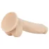 Real Fantasy Ashton - realistický dildo s varlaty - 20,5 cm - tělová barva