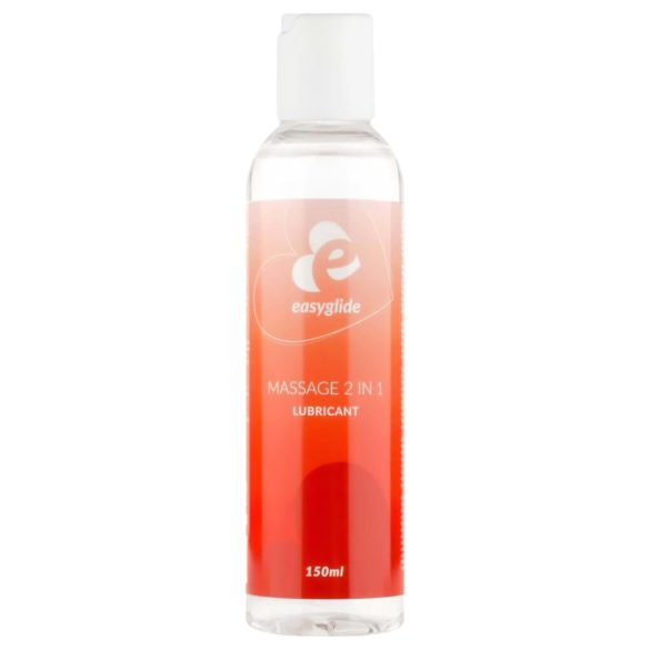 EasyGlide 2v1 - vodní lubrikant a masážní gel (150 ml)