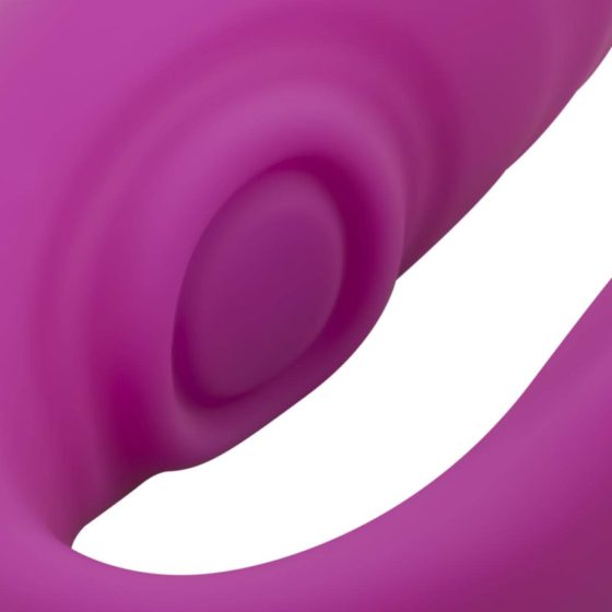 Easytoys Tap Dancer - dobíjecí, vodotěsný, rádiem řízený vibrátor (růžový)