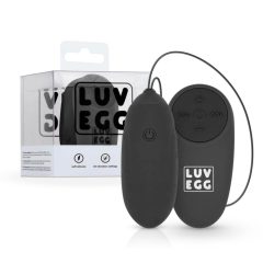 LUV EGG - dobíjecí vibrační vajíčko (černé)