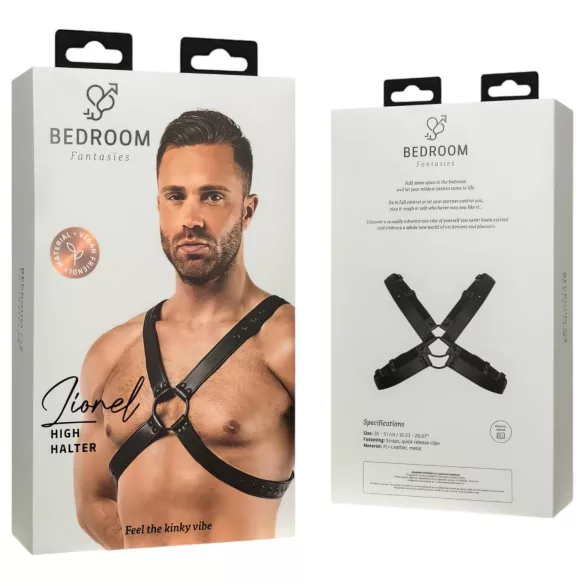 Bedroom Fantasies Lionel - dámský erotický top - černá - S-XL