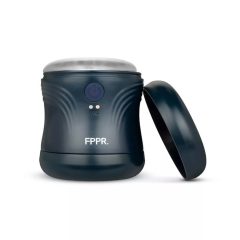  FPPR - bateriový, vibrační, oboustranný masturbátor (modrý)
