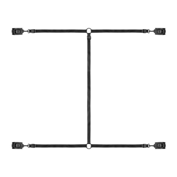 Bedroom Fantasies - poutací sada k posteli - černá