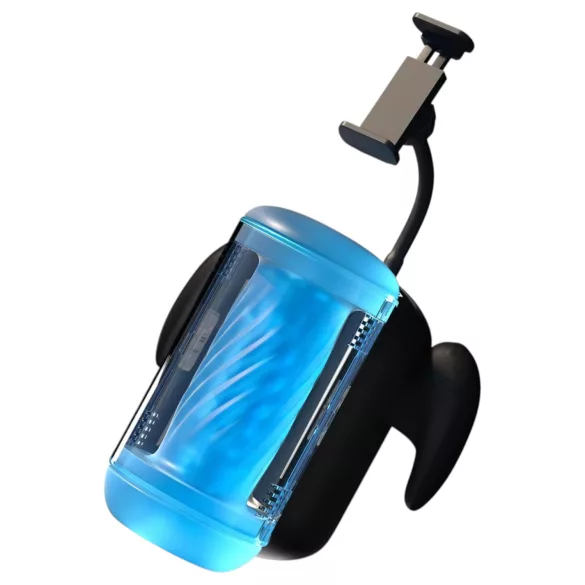 BLOWCAST Wingman Lite - automatický masturbátor pro muže - modrý