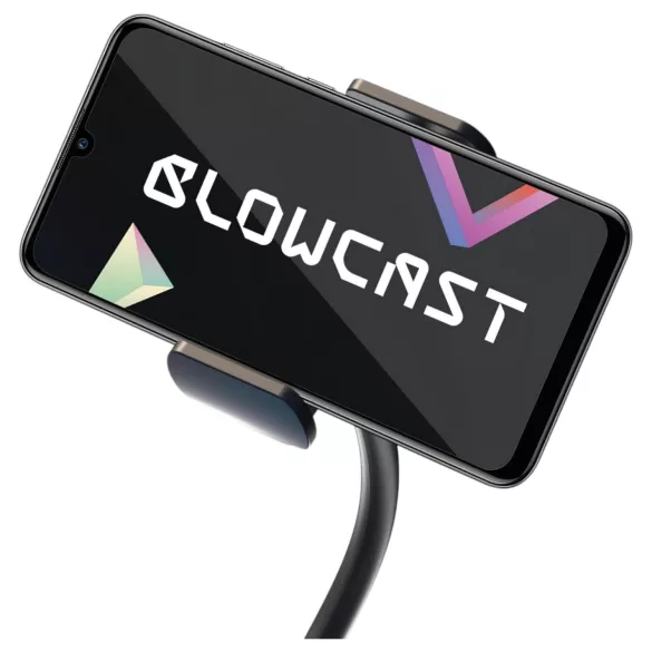 BLOWCAST Wingman Plus - automatický masturbátor pro muže - modrý