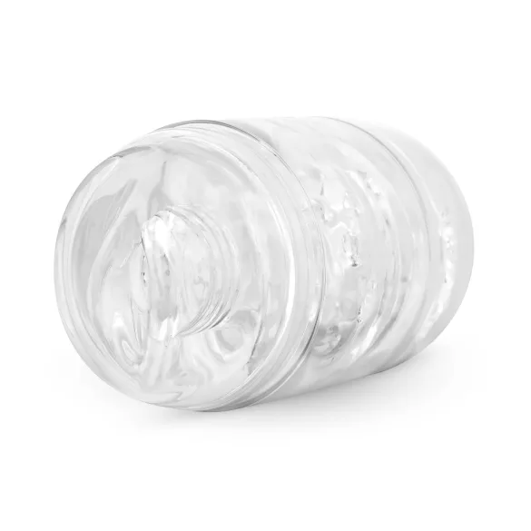 FPPR. - dvoustranný masturbátor - vagína a anální otvor - průhledný