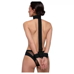 Bedroom Fantasies - sada obojek a pouta - měkké - černá