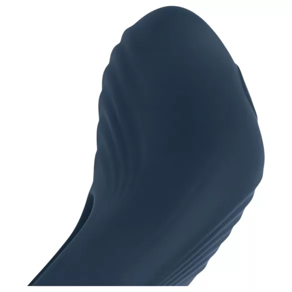 Boners - vibrační erekční kroužek na penis - dobíjecí - šedý