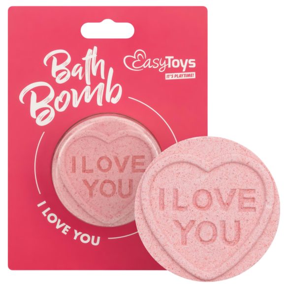 Easytoys - koupelová bomba - I Love You