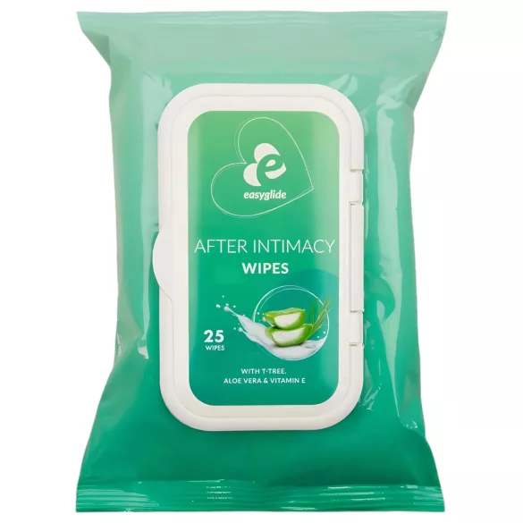 EasyGlide - intimní ubrousky po sexu - 25 ks