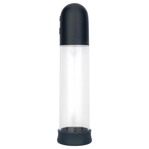 Boners - automatická penisová pumpa masturbátor (průhledná‑černá)