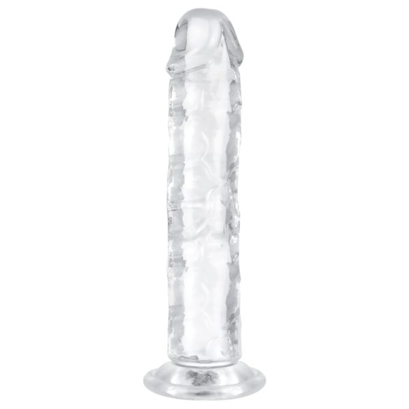 EasyToys - gelový dildo - 16 cm - transparentní