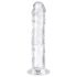 EasyToys - gelový dildo - 16 cm - transparentní