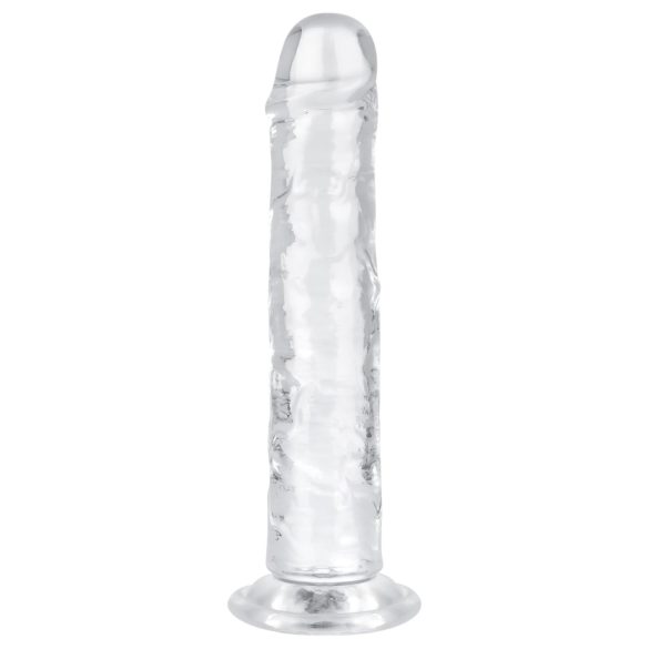 EasyToys - gelový dildo - 16 cm - transparentní