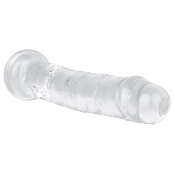 EasyToys - gelový dildo - 16 cm - transparentní