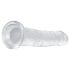 EasyToys - gelový dildo - 16 cm - transparentní