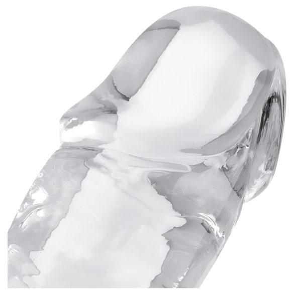 EasyToys - gelový dildo - 16 cm - transparentní