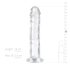 EasyToys - gelový dildo - 16 cm - transparentní