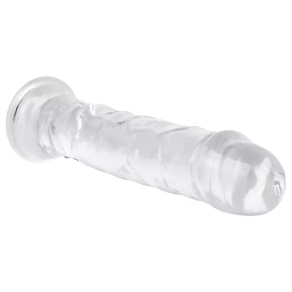 EasyToys - gelový dildo - 18 cm - transparentní